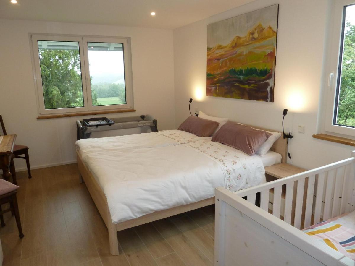 Ferienwohnung Blick Ins Tal Wangen im Allgäu Kültér fotó